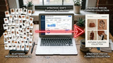 Stratégie SEO Shopify : tableau de bord analytics avec pages collection mises en avant plutôt que fiches produits