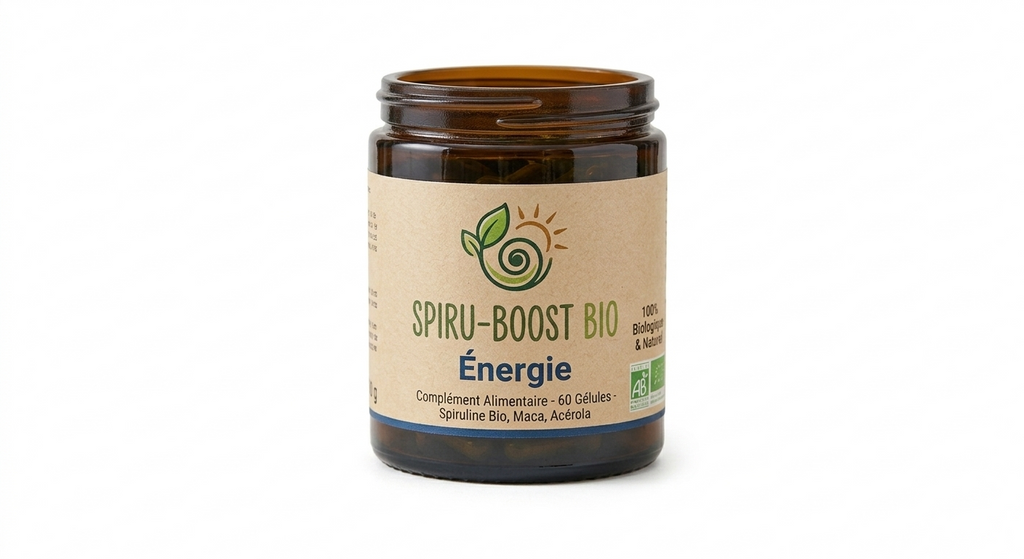 Complément alimentaire Spiru-Boost Bio - Énergie (optimisation classique)